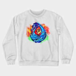 Seashell Hand Drawn Colorful Illustration Crewneck Sweatshirt